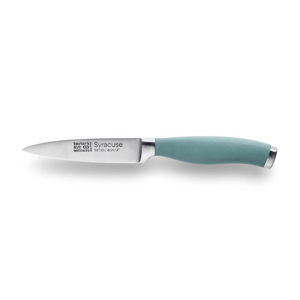 Taylors Eye Witness Syracuse Aqua Paring Knife 8cm